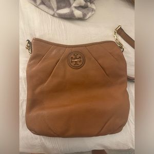 Tory Burch brown crossbody bag.